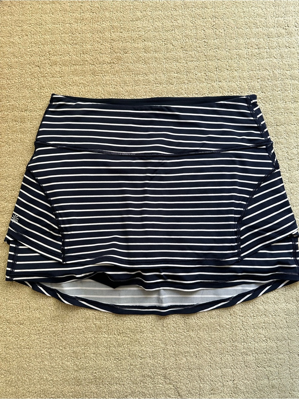 Athleta stealth stripe skirt